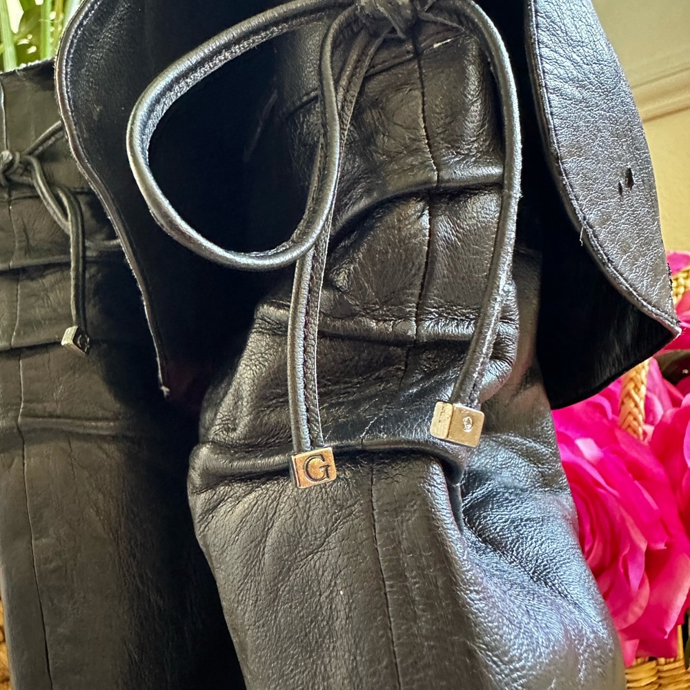 Black slouch boots GUESS size 9 - Picture 6 of 15